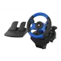 GENESIS Seaborg 350 Must, Blue USB rool + pedaalid Nintendo Switch, PC, PlayStation 4, Playstation 3, Xbox 360, Xbox One, Xbox Series S, Xbox Series X