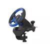 GENESIS Seaborg 350 Must, Blue USB rool + pedaalid Nintendo Switch, PC, PlayStation 4, Playstation 3, Xbox 360, Xbox One, Xbox Series S, Xbox Series X