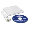 HITACHI-LG DATA STORAGE õhuke kaasaskantav DVD-kirjutaja - Gp60nw60 - USB 2.0 - valge