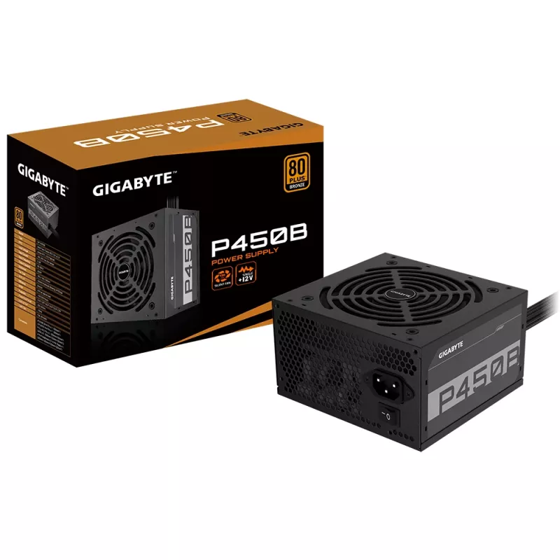 GIGABYTE P450B toiteplokk 450 W 20+4 pin ATX ATX Must