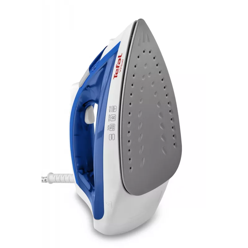 Aurutriikraud Tefal Virtuo FV1711 — 1800 W, Durilium tallaplaat, 0,2 L paak, vertikaalne aur, violetne/valge
