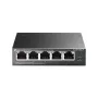 Haldamatu lüliti TP-Link TL-SF1005LP 5-port 10/100Mbps 4 PoE-portiga