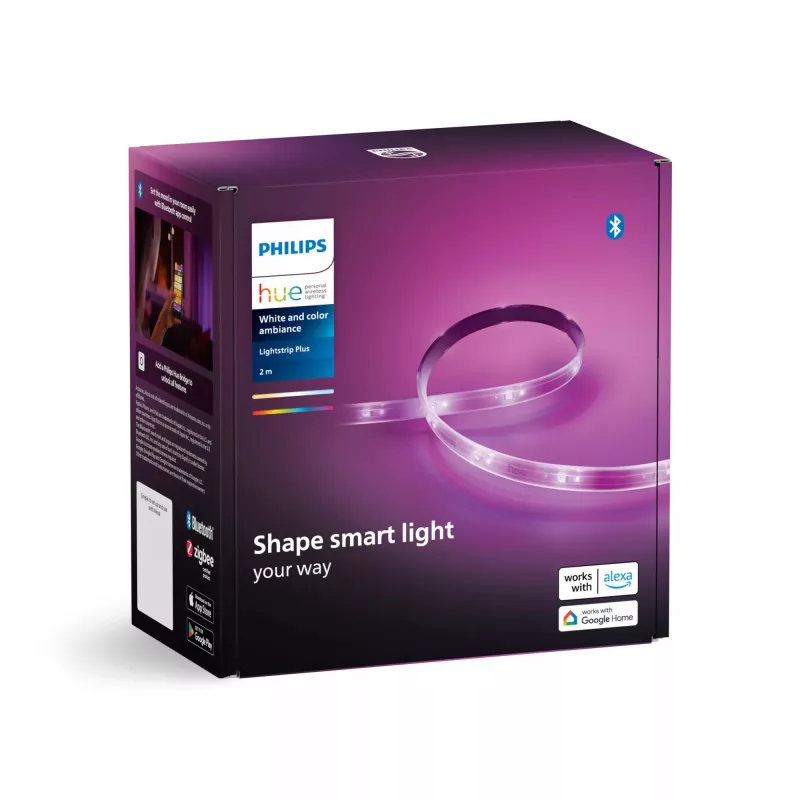 Philips Hue valge ja värvilise valguse Lightstrip Plus alus V4 2 meetrit