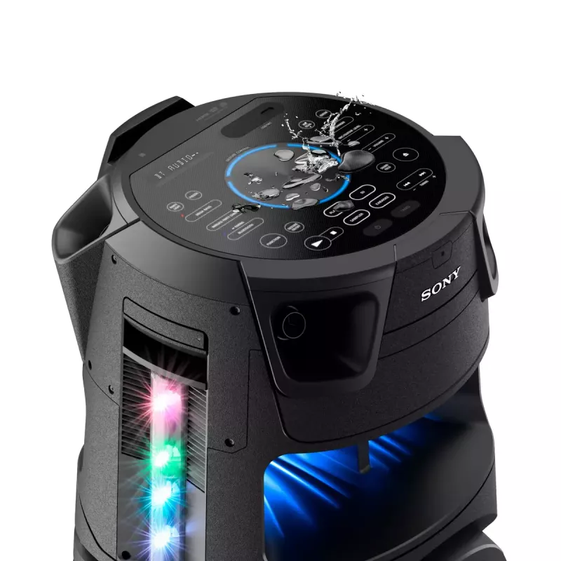 Sony MHC-V73D võimas Bluetooth® peokõlar koos igas suunas leviva peoheli ja valgusega