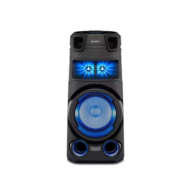 Sony MHC-V73D võimas Bluetooth® peokõlar koos igas suunas leviva peoheli ja valgusega