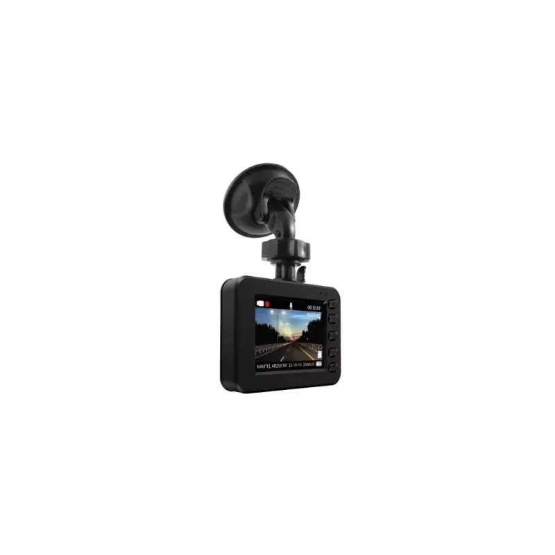 Autovideoregistraator Navitel AR250 NV — 1 kaamera 1920x1080, 140° vaade, sisseehitatud ekraan, MicroSD, aku ja sigaretisüütaja toide