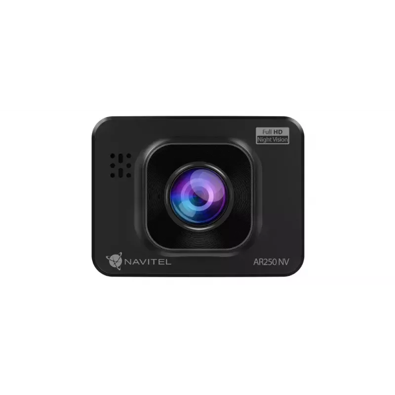 Autovideoregistraator Navitel AR250 NV — 1 kaamera 1920x1080, 140° vaade, sisseehitatud ekraan, MicroSD, aku ja sigaretisüütaja toide