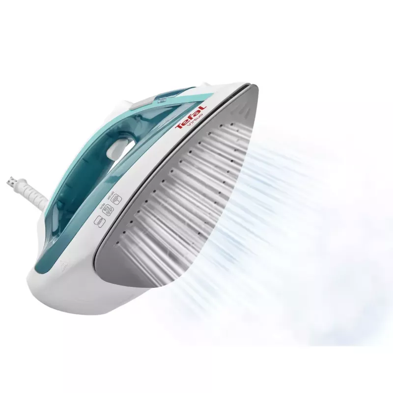 Aurutriikraud Tefal Virtuo FV1710 — 1800 W, 80 g/min aurulöök, vertikaalne aur, roheline/valge