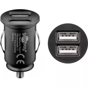 Autolaadija Goobay Dual-USB 15,5 W