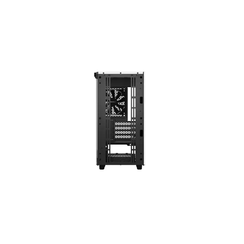Arvuti korpus DeepCool MACUBE 110 WH Midi Tower — Valge, karastatud klaas, microATX, kuni 320 mm GPU, 165 mm CPU jahuti, 2x3,5 tolli + 2x2,5 tolli pesad