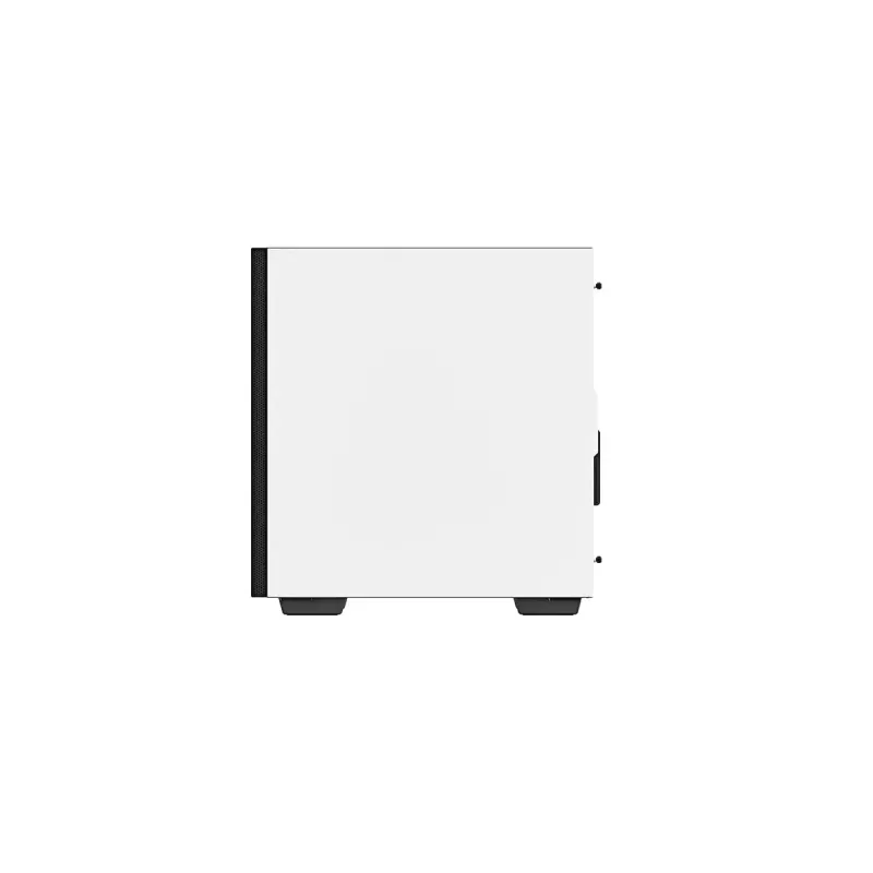 Arvuti korpus DeepCool MACUBE 110 WH Midi Tower — Valge, karastatud klaas, microATX, kuni 320 mm GPU, 165 mm CPU jahuti, 2x3,5 tolli + 2x2,5 tolli pesad