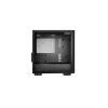 Arvuti korpus DeepCool MACUBE 110 WH Midi Tower — Valge, karastatud klaas, microATX, kuni 320 mm GPU, 165 mm CPU jahuti, 2x3,5 tolli + 2x2,5 tolli pesad