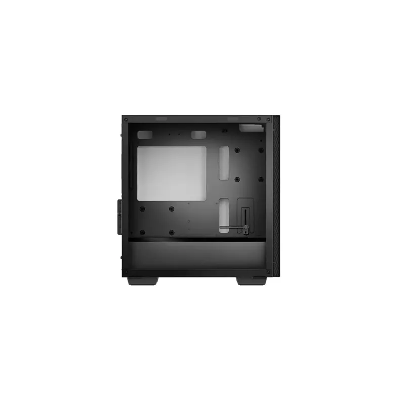 Arvuti korpus DeepCool MACUBE 110 WH Midi Tower — Valge, karastatud klaas, microATX, kuni 320 mm GPU, 165 mm CPU jahuti, 2x3,5 tolli + 2x2,5 tolli pesad