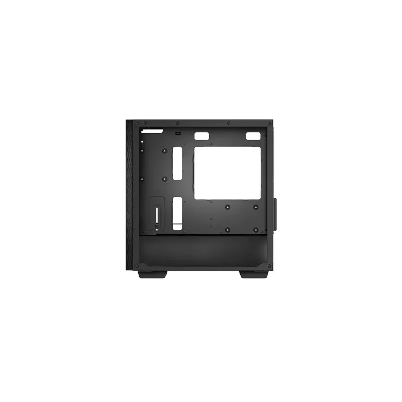 Arvuti korpus DeepCool MACUBE 110 WH Midi Tower — Valge, karastatud klaas, microATX, kuni 320 mm GPU, 165 mm CPU jahuti, 2x3,5 tolli + 2x2,5 tolli pesad