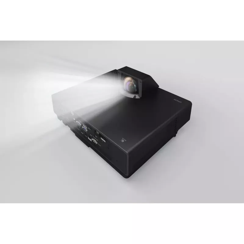 Epson EB-805F ülilühikese projektsioonikaugusega projektor 5000 ANSI luumenit 3LCD 1080p (1920x1080) Must