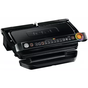 Kontaktgrill Tefal GC7228 — kontaktgrill, 800 cm² küpsetuspind, reguleeritav termostaat, must roostevaba teras