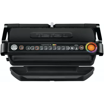 Kontaktgrill Tefal GC7228 — kontaktgrill, 800 cm² küpsetuspind, reguleeritav termostaat, must roostevaba teras