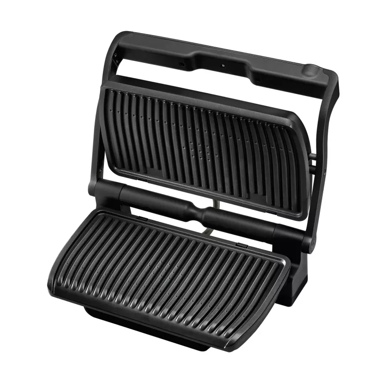 Kontaktgrill Tefal GC7228 — kontaktgrill, 800 cm² küpsetuspind, reguleeritav termostaat, must roostevaba teras