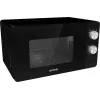 Solo mikrolaineahi Gorenje MO20E1B — 20 L, 800 W, 5 võimsustaset, 270 mm pöördlaud, must