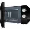 Solo mikrolaineahi Gorenje MO20E1B — 20 L, 800 W, 5 võimsustaset, 270 mm pöördlaud, must