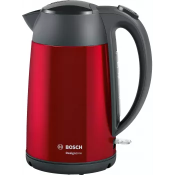 Bosch TWK3P424 elektriline veekeetja 1,7 L 2400 W Hall, Punane