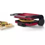 Kontaktgrill Bosch TCG4104 — 2000 W, ristkülikukujuline, reguleeritav termostaat, küpsetuspind 328×238 mm, punane