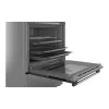 Pliit Bosch Serie 4 HKR39A250U, keraamiline pliit 4 tsooni, ahi 66 L, roostevaba teras, 600 mm