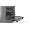 Pliit Bosch Serie 4 HKR39A250U, keraamiline pliit 4 tsooni, ahi 66 L, roostevaba teras, 600 mm