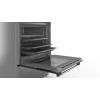 Pliit Bosch Serie 4 HKR39A250U, keraamiline pliit 4 tsooni, ahi 66 L, roostevaba teras, 600 mm