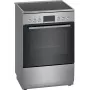 Pliit Bosch Serie 4 HKR39A250U, keraamiline pliit 4 tsooni, ahi 66 L, roostevaba teras, 600 mm