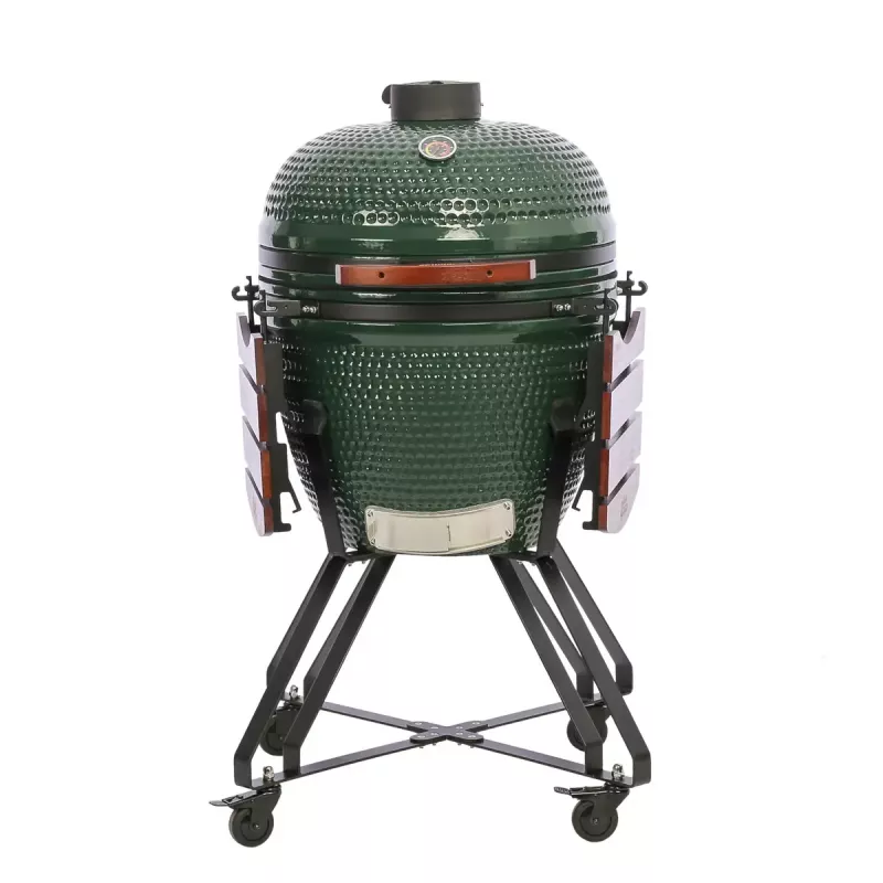 Keraamiline Kamado-grill TUNABONE Classic 23 tolli (suurus L) roheline