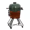 Keraamiline Kamado-grill TUNABONE Classic 23 tolli (suurus L) roheline