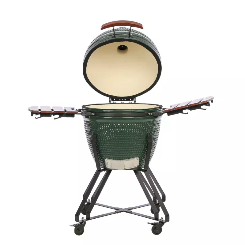 Keraamiline Kamado-grill TUNABONE Classic 23 tolli (suurus L) roheline