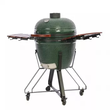 Keraamiline Kamado-grill TUNABONE Classic 23 tolli (suurus L) roheline