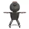 Kamado grill TUNABONE TunaBone Classic 23 tolli (suurus L) keraamilise stiiliga söegrill, 23 tolli küpsetusdiameeter, tumehall