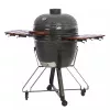 Kamado grill TUNABONE TunaBone Classic 23 tolli (suurus L) keraamilise stiiliga söegrill, 23 tolli küpsetusdiameeter, tumehall