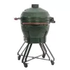 Keraamiline Kamado-grill TARGUS TBG24GREEN-02 — 24-tolline roheline söeküpsetusseade