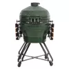 Keraamiline Kamado-grill TARGUS TBG24GREEN-02 — 24-tolline roheline söeküpsetusseade