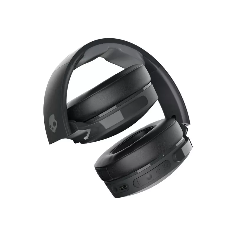 Kõrvaklapid Skullcandy Hesh ANC — üle kõrva, juhtmega ja juhtmeta, Bluetooth 5.0, ANC, USB-C, 22 h taasesitus, 3,5 mm, must