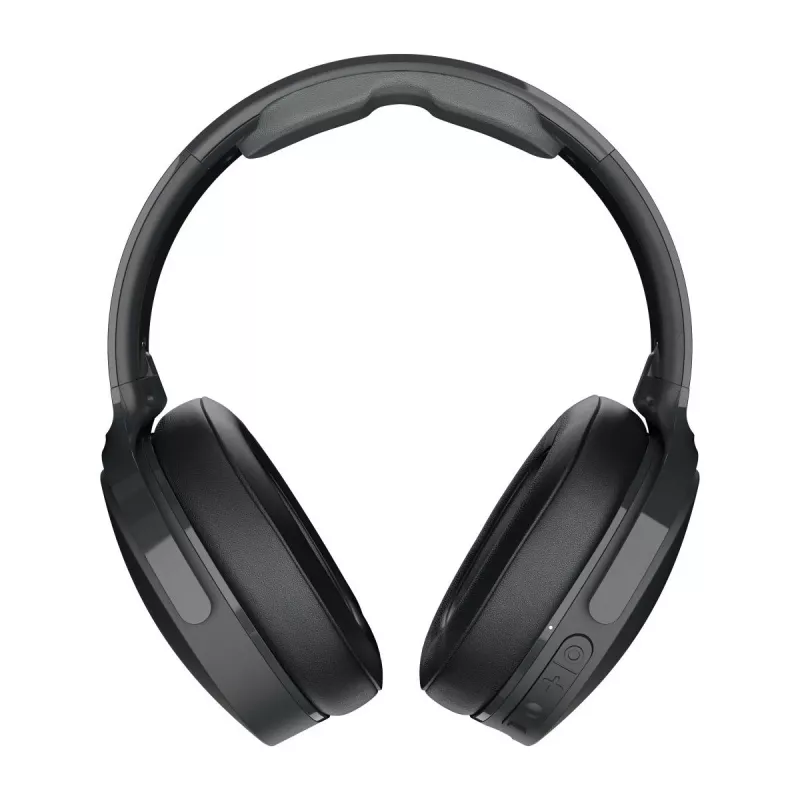 Kõrvaklapid Skullcandy Hesh ANC — üle kõrva, juhtmega ja juhtmeta, Bluetooth 5.0, ANC, USB-C, 22 h taasesitus, 3,5 mm, must