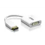 ATEN DisplayPort-DVI-muundur, PC: Kuni UXGA / HDTV: Kuni 1080i,1080p