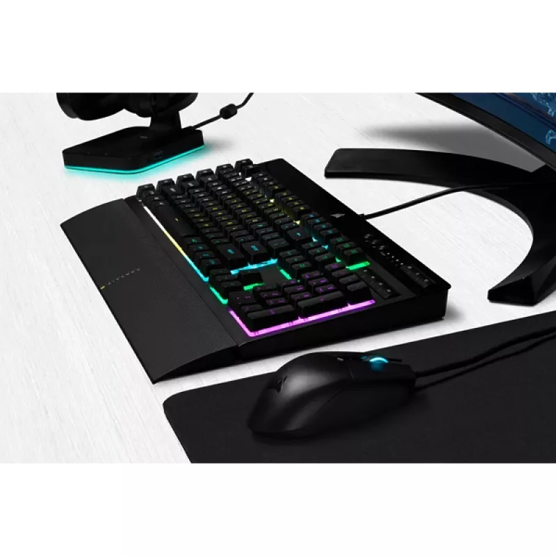 CORSAIR Gaming klaviatuur - K55 RGB Pro Qwerty Us