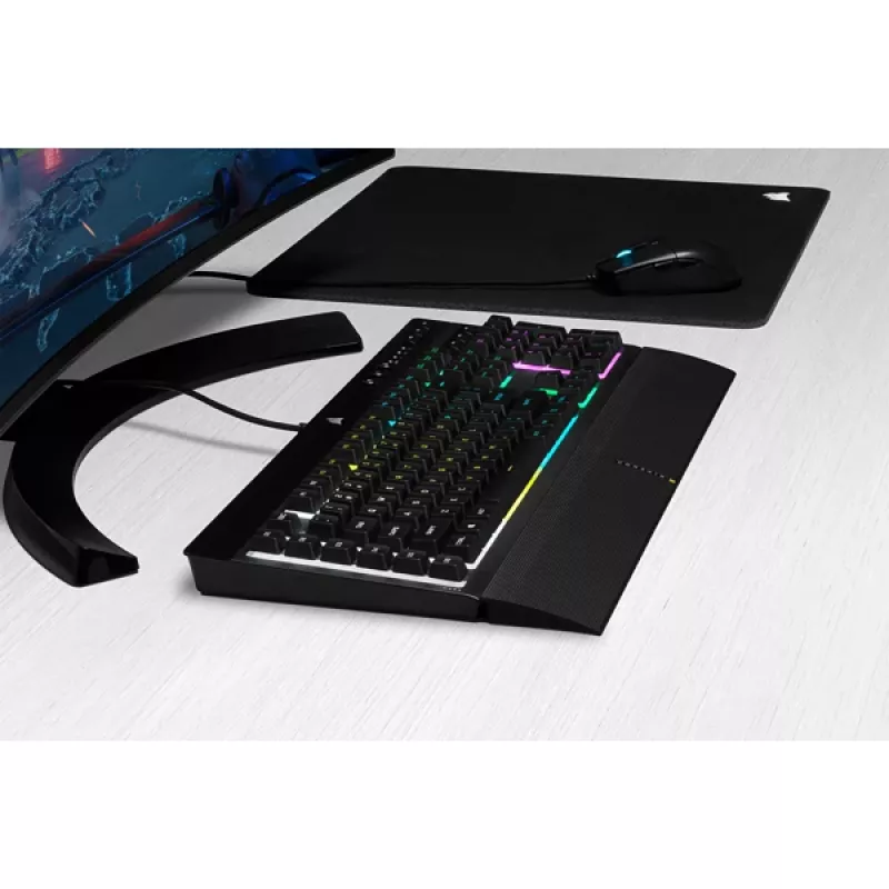 CORSAIR Gaming klaviatuur - K55 RGB Pro Qwerty Us