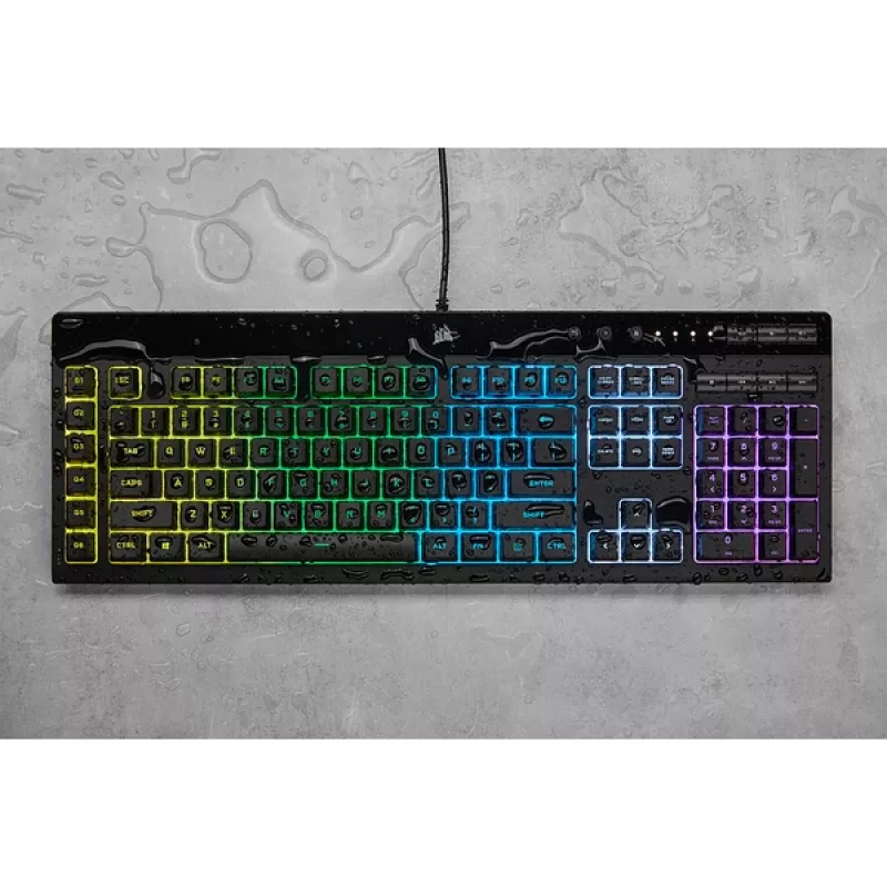 CORSAIR Gaming klaviatuur - K55 RGB Pro Qwerty Us
