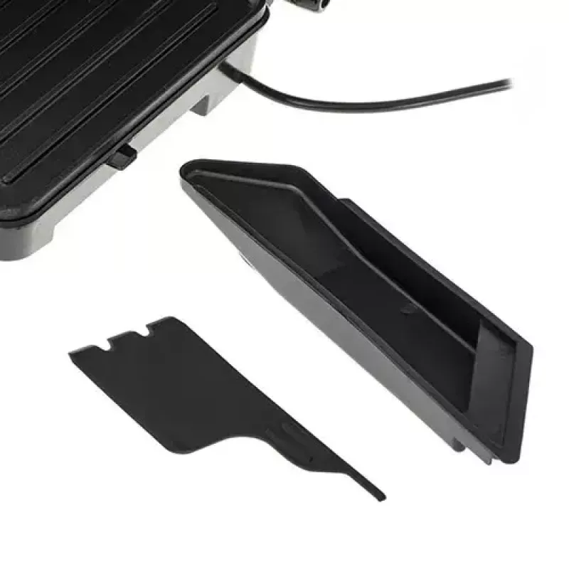 Kontaktgrill Adler AD 3051 — roostevaba teras, 2200–2800 W, grillpind 1392 cm², reguleeritav temperatuur, mittenakkuvad plaadid