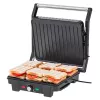 Kontaktgrill Adler AD 3051 — roostevaba teras, 2200–2800 W, grillpind 1392 cm², reguleeritav temperatuur, mittenakkuvad plaadid