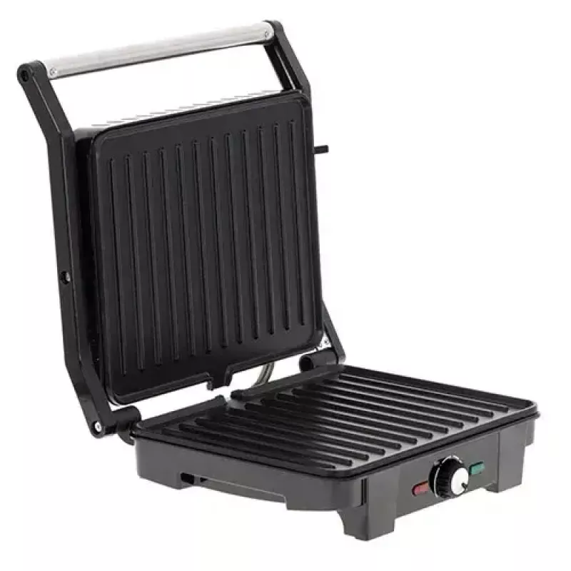 Kontaktgrill Adler AD 3051 — roostevaba teras, 2200–2800 W, grillpind 1392 cm², reguleeritav temperatuur, mittenakkuvad plaadid