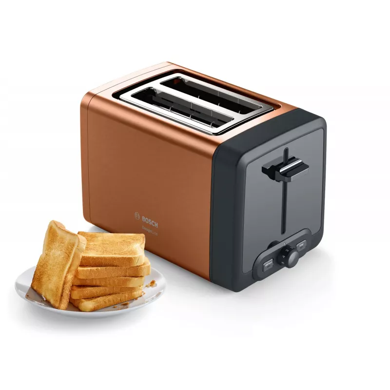 Röster Bosch TAT4P429 2-viiluline 970 W must/pruun, kompaktne roostevaba teras