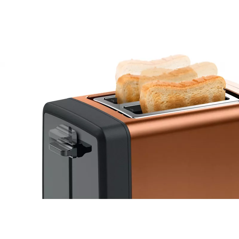 Röster Bosch TAT4P429 2-viiluline 970 W must/pruun, kompaktne roostevaba teras