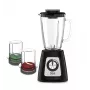 Lauapealne blender Tefal BlendForce II BL4388 — 800 W, 1,25 L klaaskann, jää purustamine, must/harjatud teras